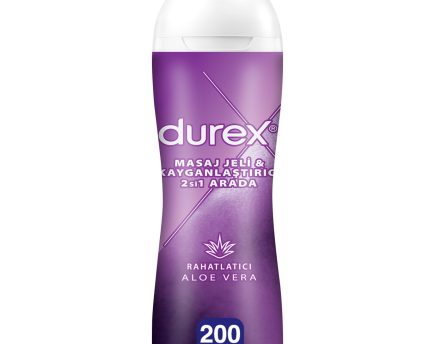 Durex 2’si 1 Arada Masaj Jeli & Kayganlaştırıcı – Aloe Vera (200 ml)