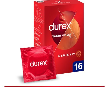 Durex Yakın Hisset XL Prezervatif 16'lı