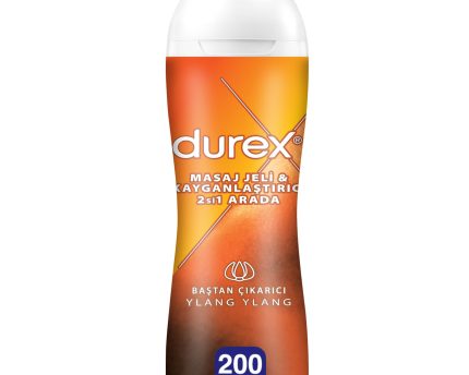 Durex 2’si 1 Arada Masaj Jeli & Kayganlaştırıcı – Ylang Ylang (200 ml)