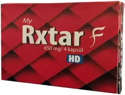 My Rxtar F HD – 650 mg Bitkisel Takviye (4’lü Avantaj Paketi)